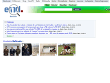 Tablet Screenshot of buscador.emol.com