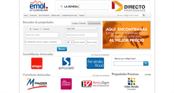 Desktop Screenshot of beta.propiedades.emol.com